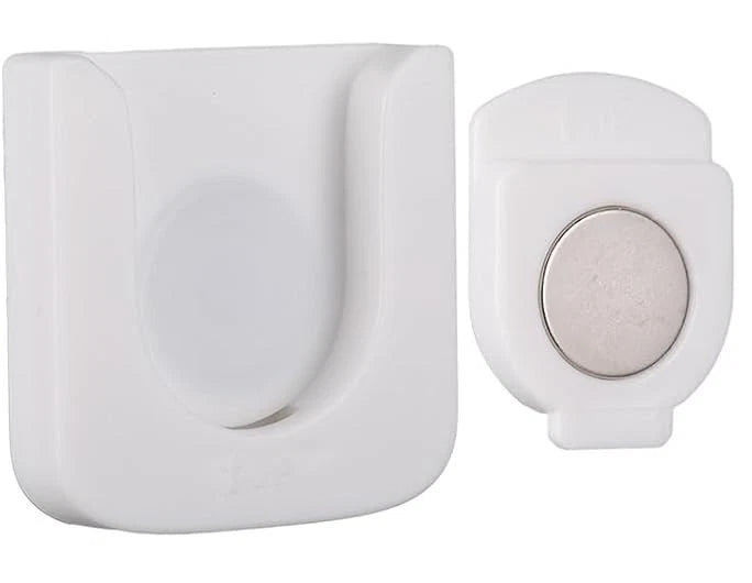 Magnetic wall mounted TV remote holder keeping remote neatly organized