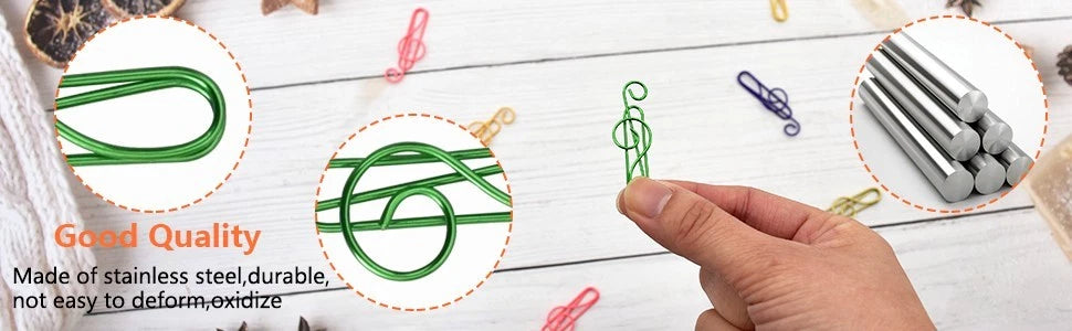School office stationery paperclip pack for daily use