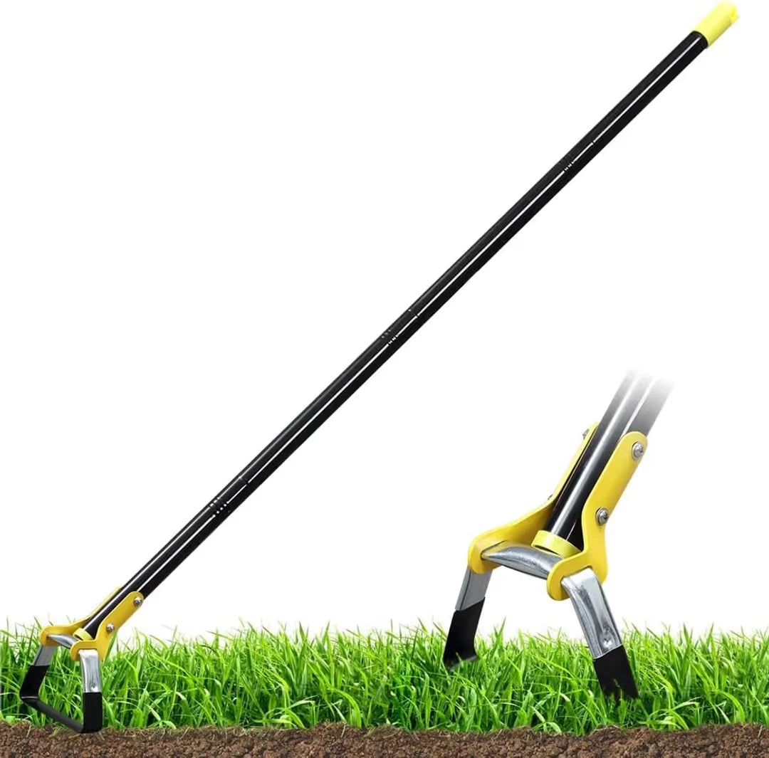 Soil cultivator weeder tool used for loosening soil and planting