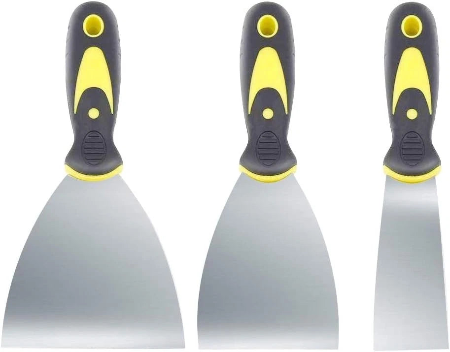 3 piece paint scraper set for decorating and DIY use