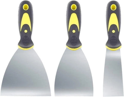 3 piece paint scraper set for decorating and DIY use