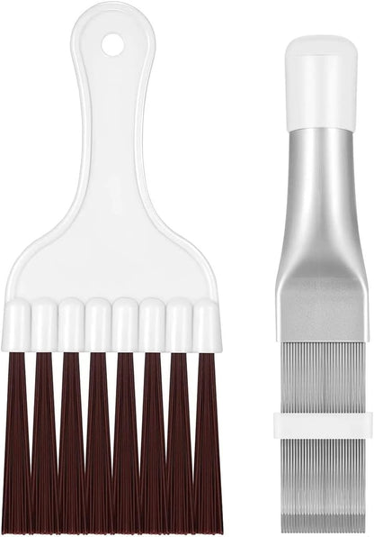 AC fin comb cleaner tool for air conditioner maintenance and repair