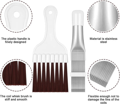 AC fin comb tool used for air conditioner cleaning and maintenance