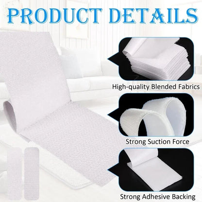 Multi-purpose adhesive strip tape used for various home tasks