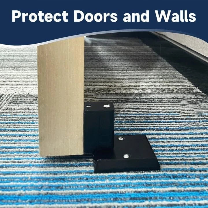 Adjustable door stop used for home and office doors