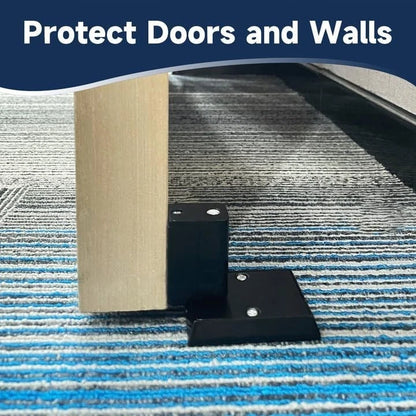 Adjustable door stop used for home and office doors