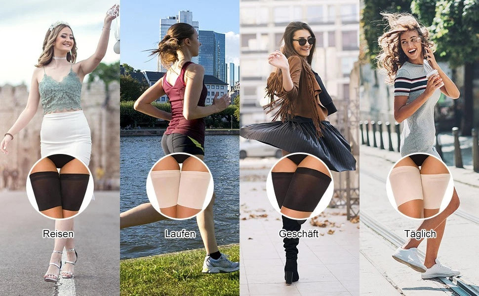 Stretch fit anti chafing shorts for comfortable movement