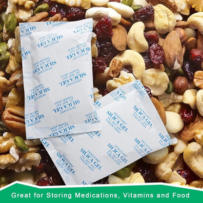 Anti damp silica gel packets for storage protection