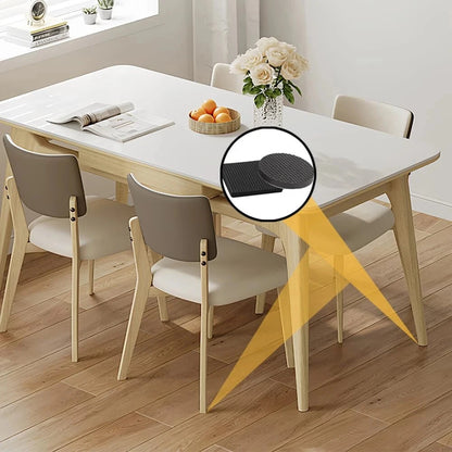 Anti scratch chair feet protectors used to protect floors from damage