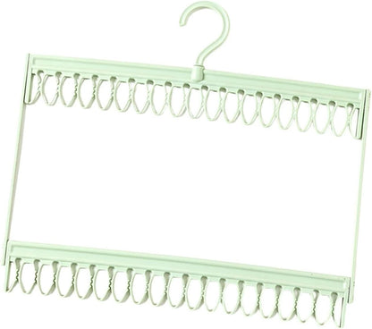 Anti slip pants hanger multi layer design for secure clothing hold