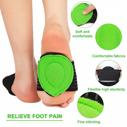 Heel cushioning detail of arch support insole for pain relief