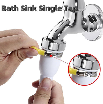 Bathroom cleaning spray hose tool for home maintenance