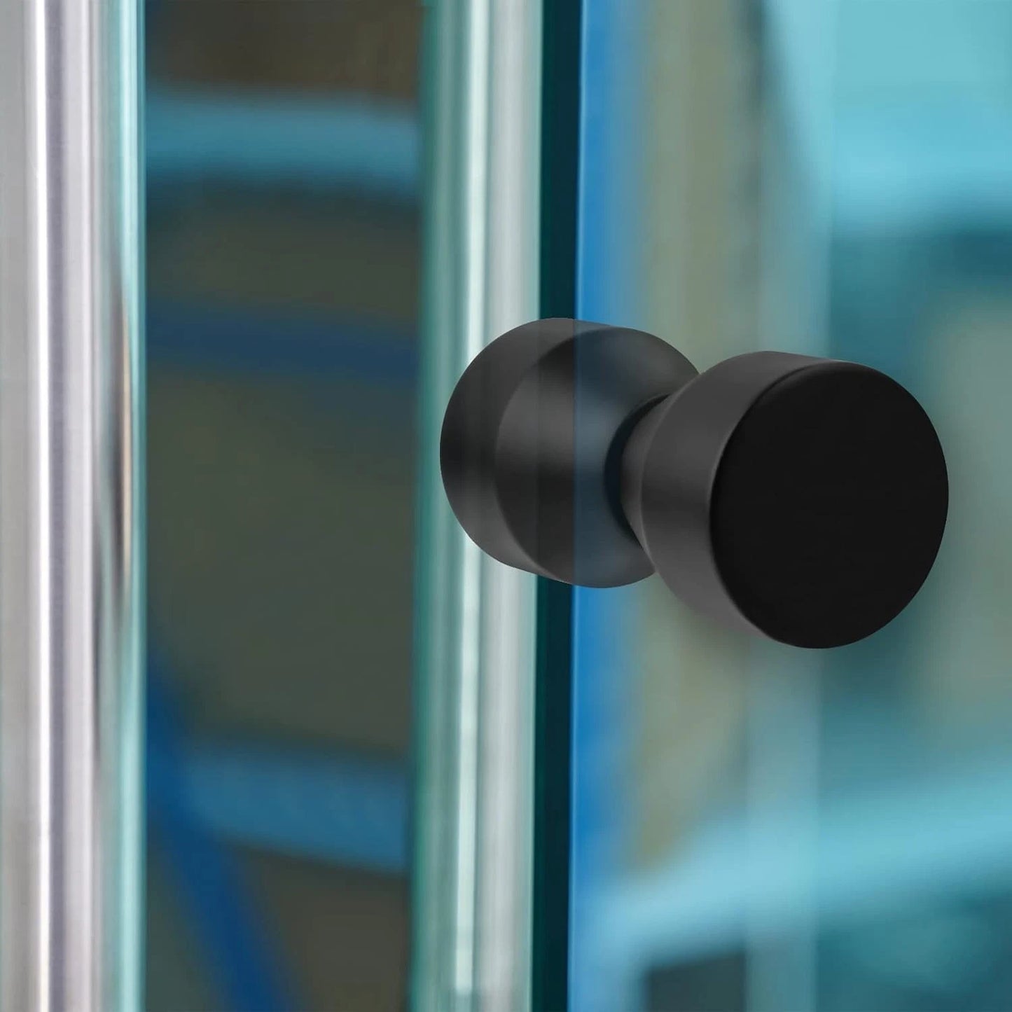 Bathroom shower door handle repair kit for easy replacement