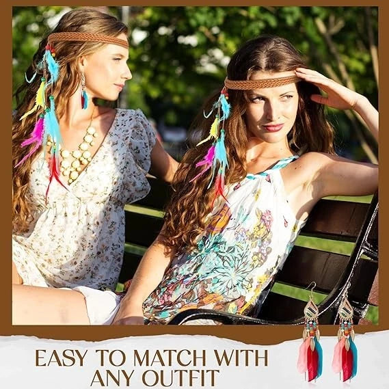 Bohemian festival accessories styled with outfit fashion