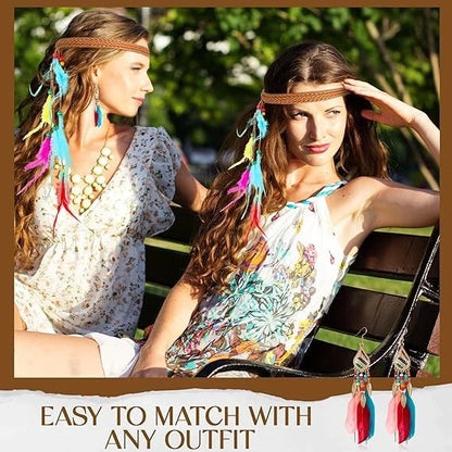 Bohemian festival accessories styled with outfit fashion