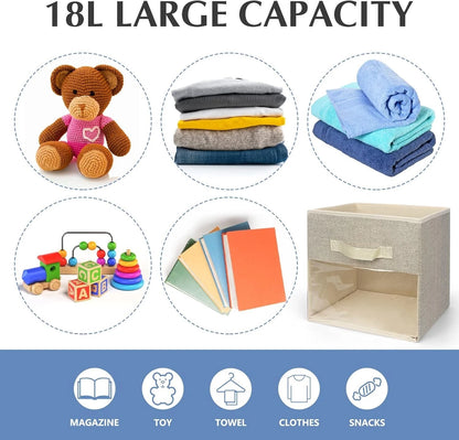 Cube organiser used for storing books in home office
