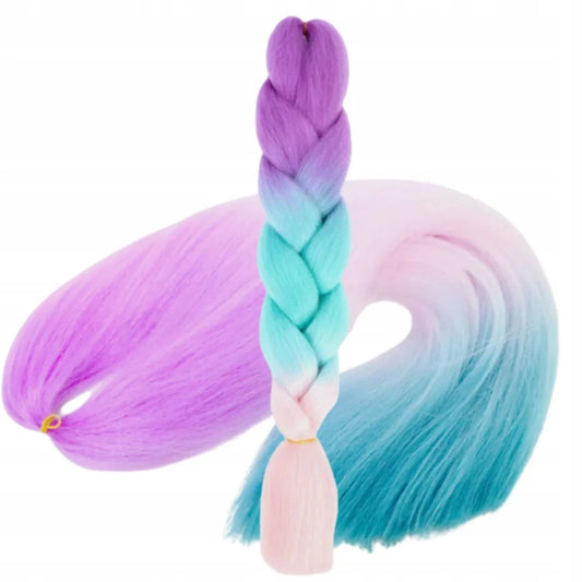 Braiding hair extension ombre box braids synthetic hair