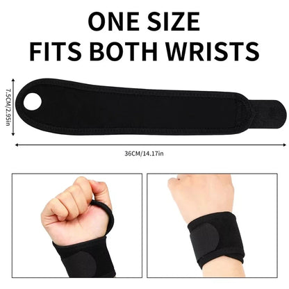 Breathable wrist support brace for comfortable wear