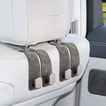 Car back seat hook organiser for everyday storage needs