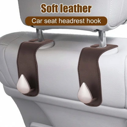 Car organiser hook used during daily commute for convenience