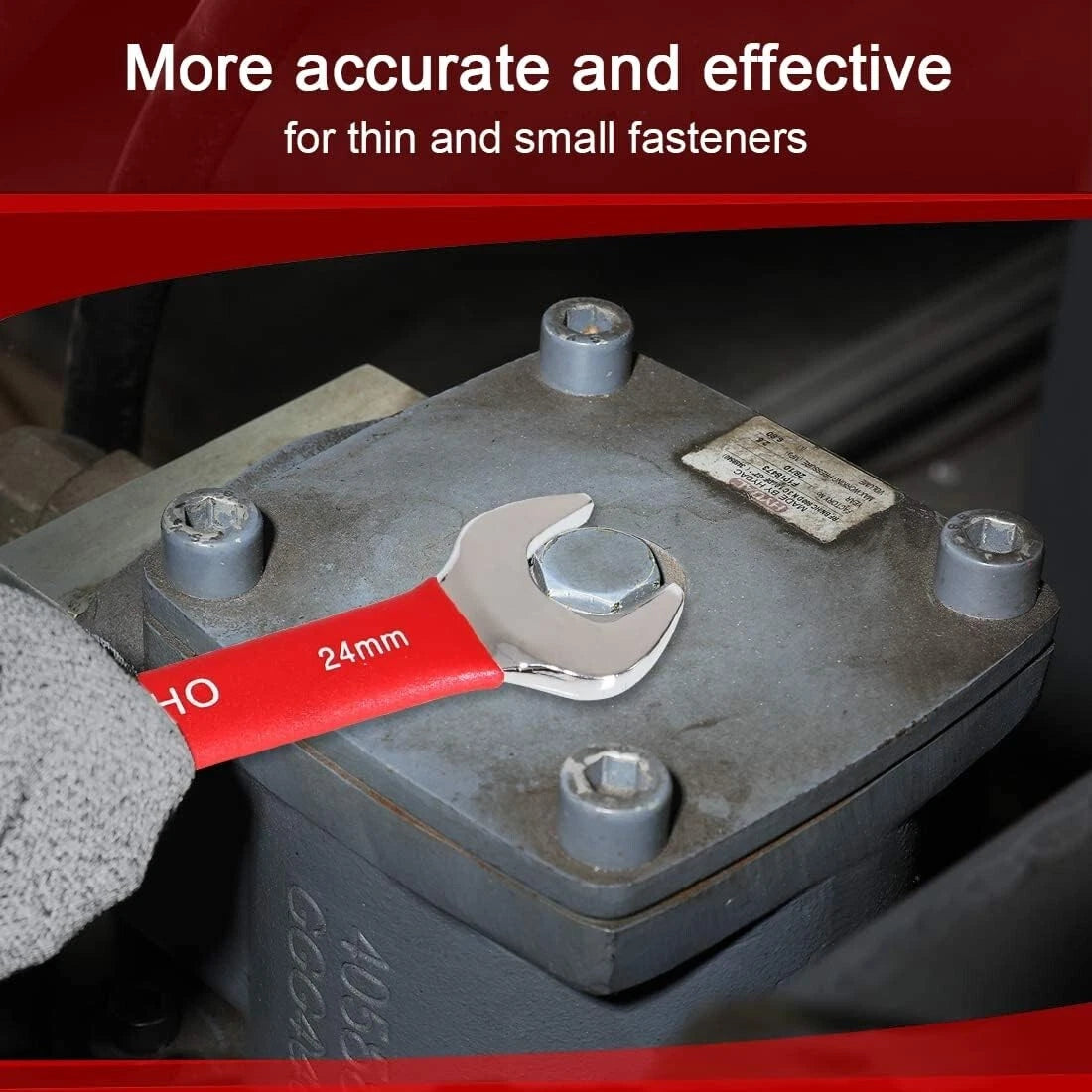 Car repair spanner set used for DIY and automotive work