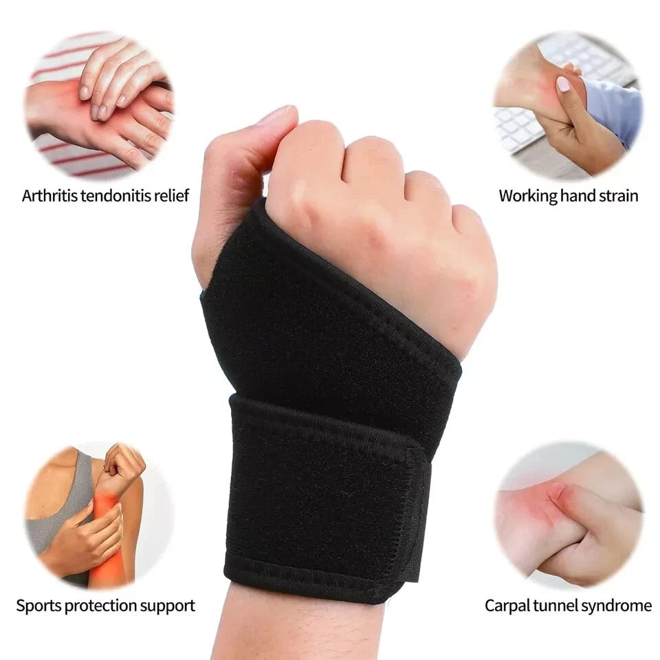 Carpal tunnel wrist support brace for daily use