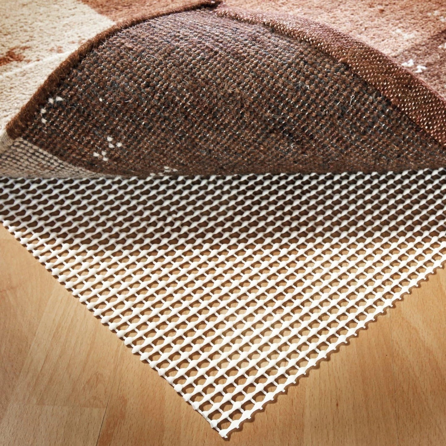 Carpet anti slip pad underlay close detail grip texture