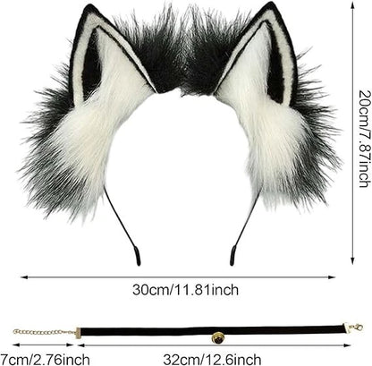 Cat ears headband accessory for fancy dress costumes