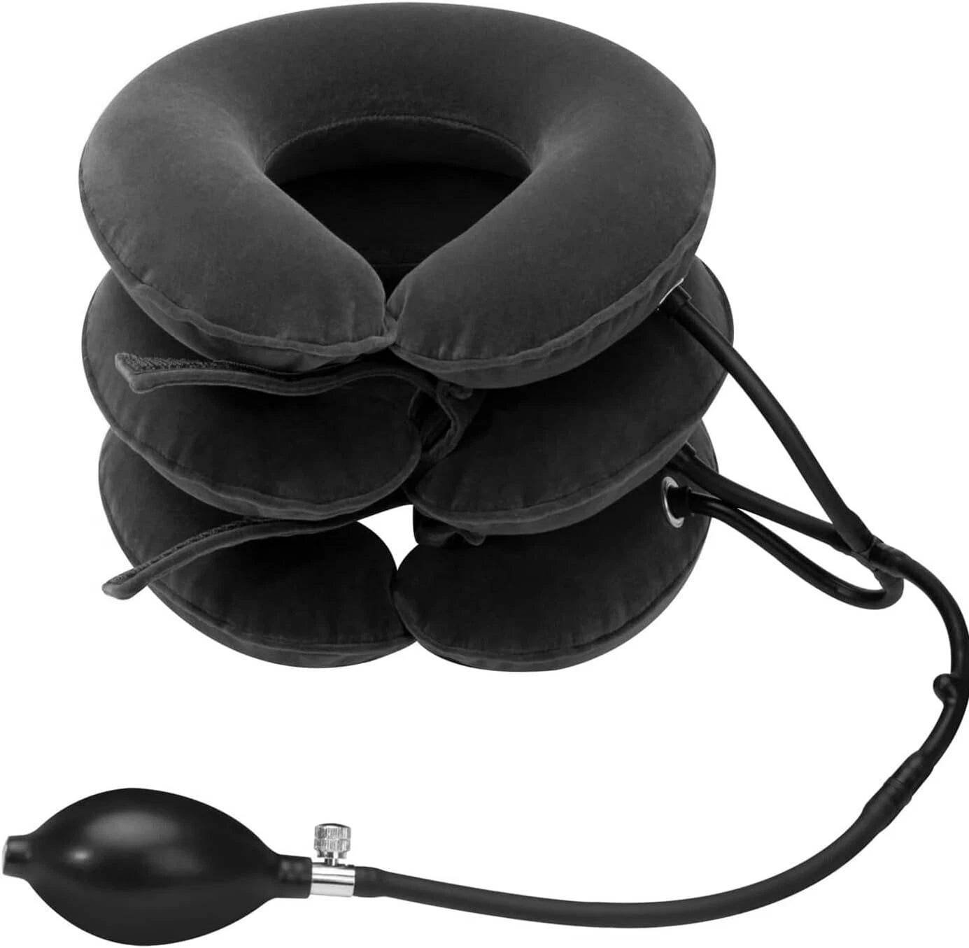 Adjustable height levels of cervical collar for custom neck support