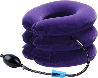 Secure strap design on cervical collar for stable neck support