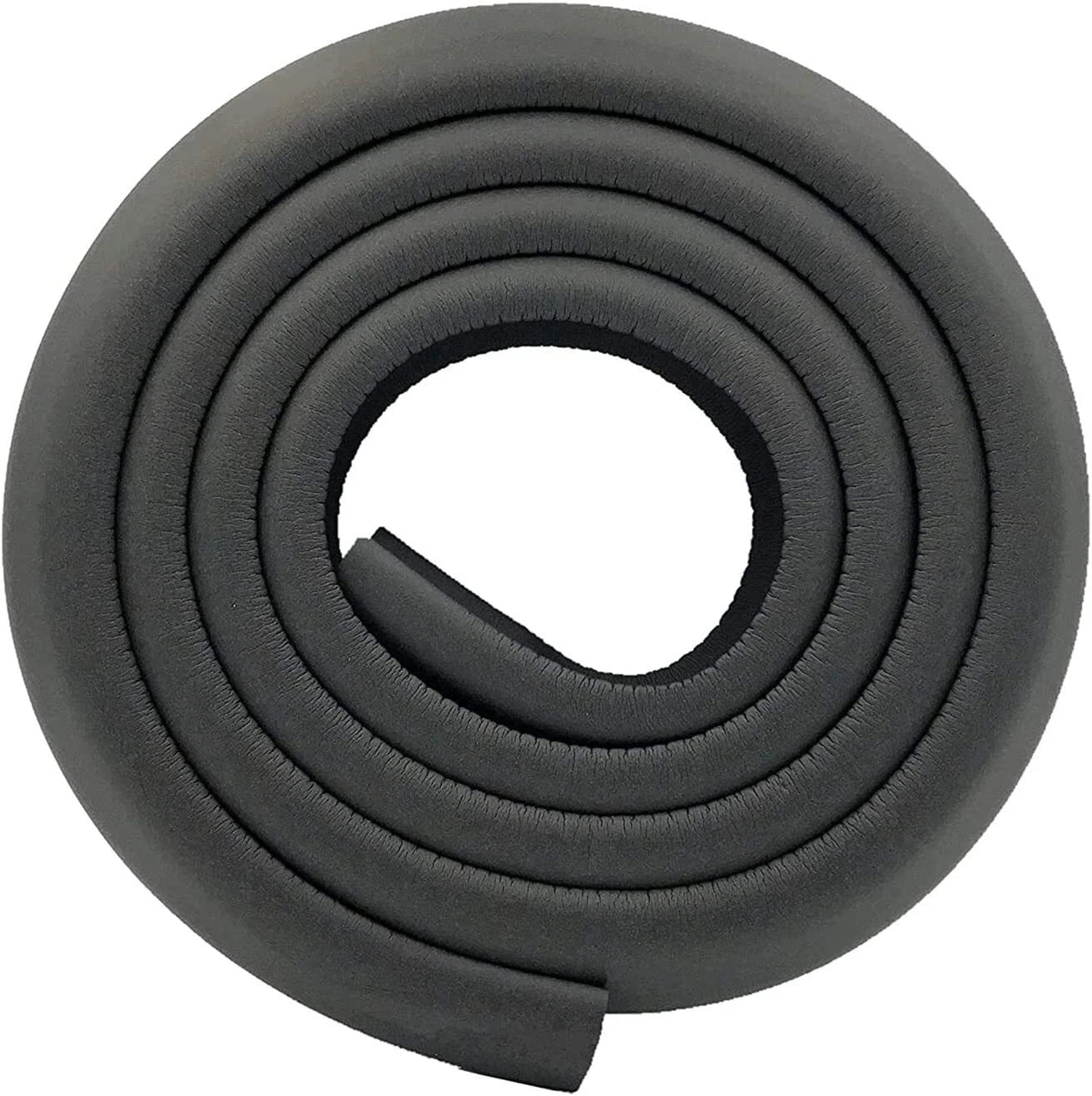 Edge protector applied to desk for child safety protection