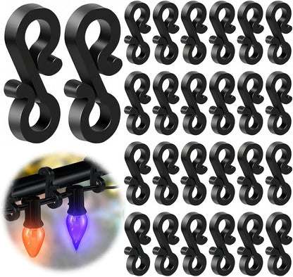 Christmas light gutter hooks used for outdoor decoration installation