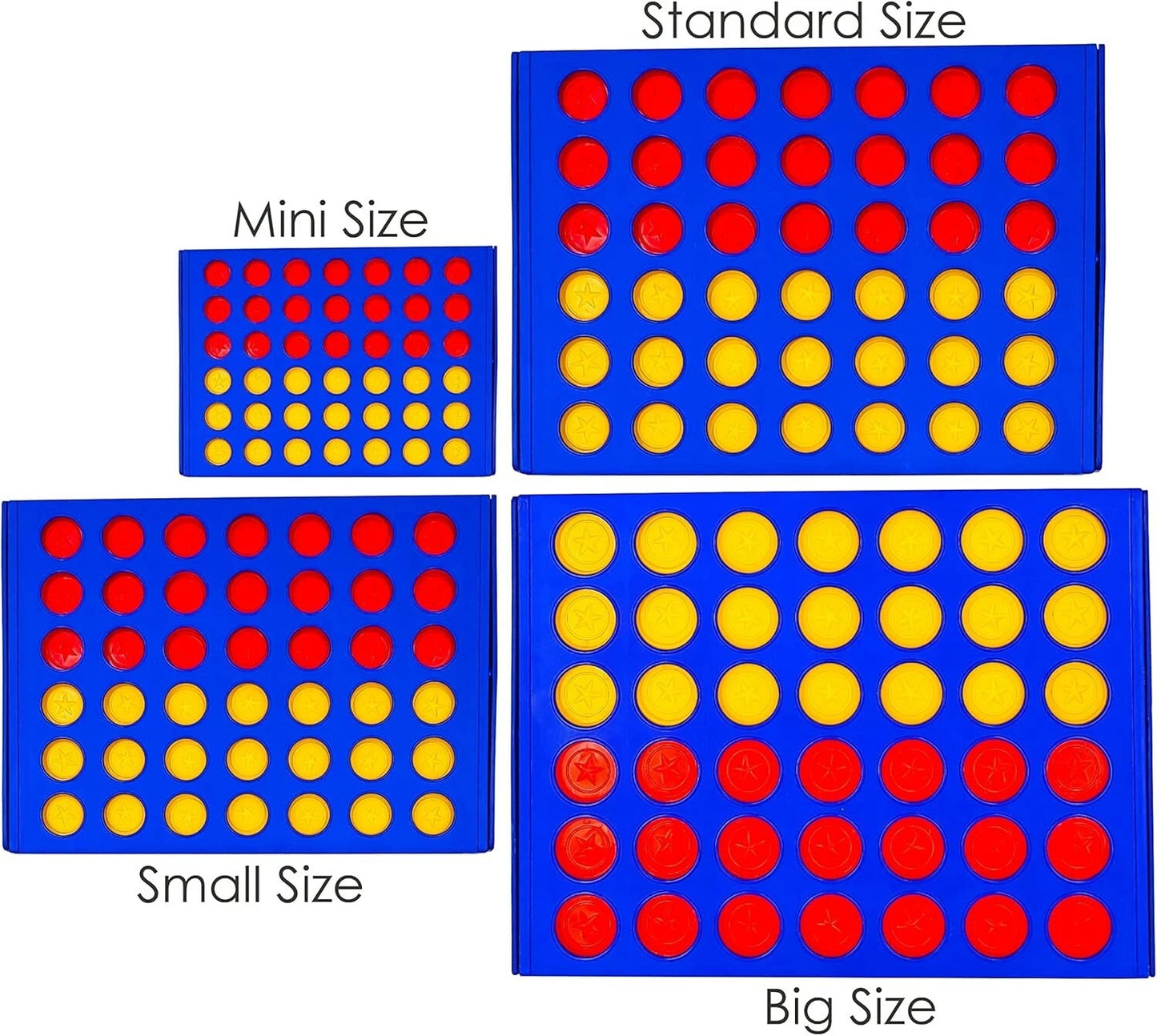 Classic Connect 4 game used for strategy and fun