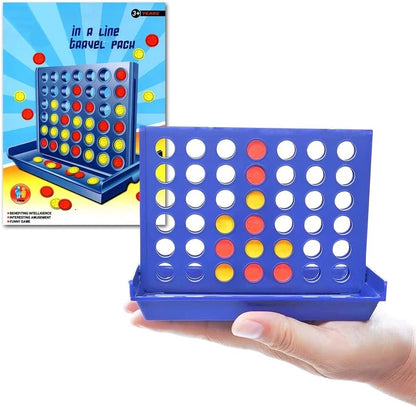 Connect 4 in a row board game for family fun play