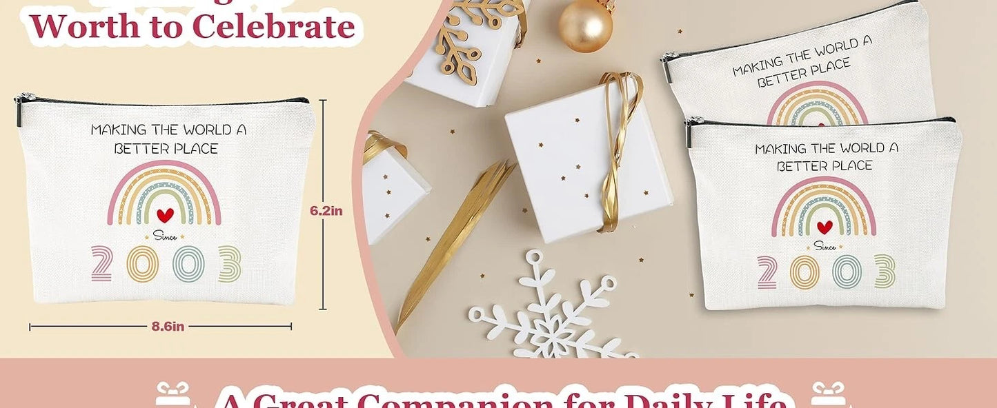 Stylish cosmetic purse gift pouch for makeup and accessories