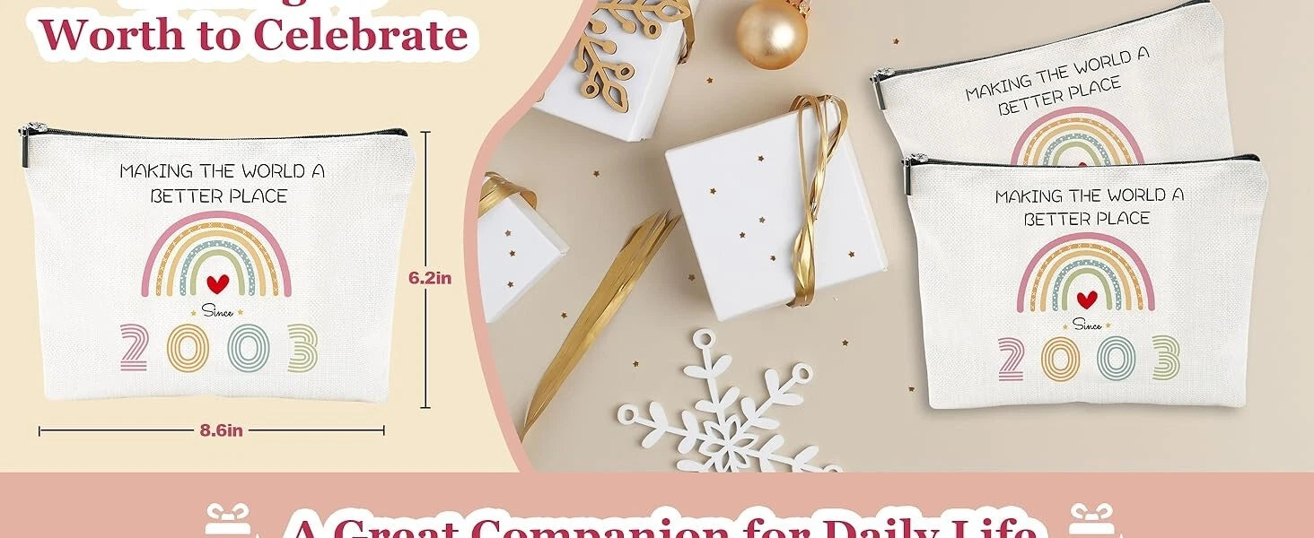 Stylish cosmetic purse gift pouch for makeup and accessories