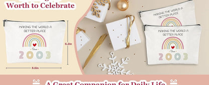 Stylish cosmetic purse gift pouch for makeup and accessories