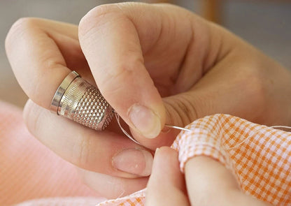 Cross stitch needle easy threading with large eye design