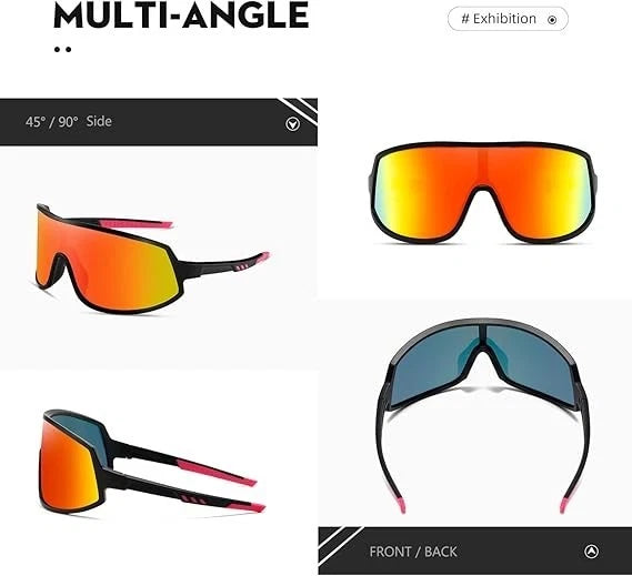 Cycling and running glasses stylish sports eyewear