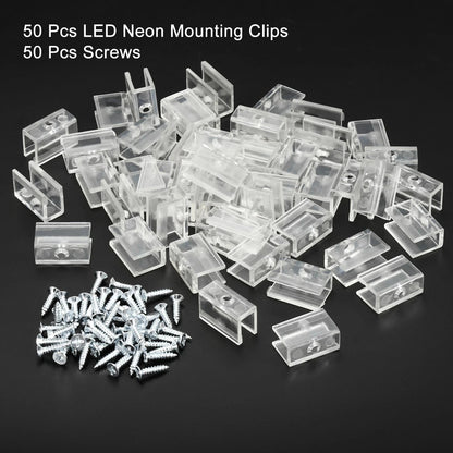 Strip light mounting bracket detail for stable LED support
