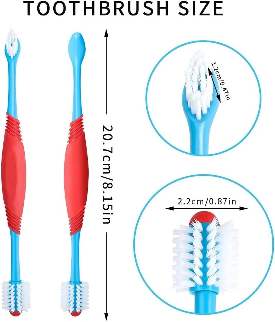 Dog dental plaque remover tool close view for tartar and teeth cleaning