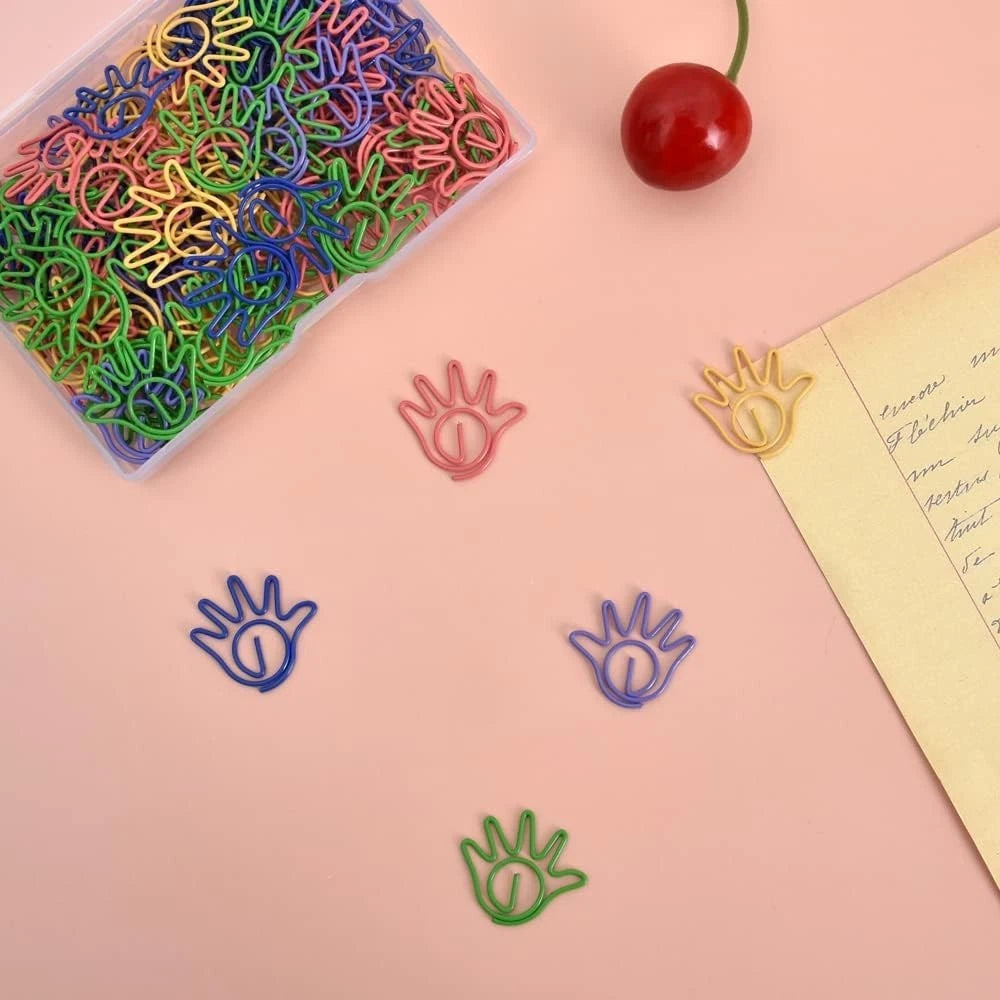Durable metal paper clips close-up showing strong grip design