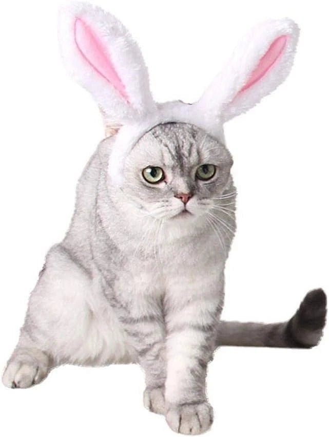 Easter bunny fancy dress headband for parties and cosplay