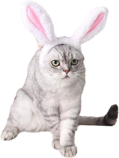 Easter bunny fancy dress headband for parties and cosplay