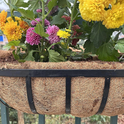 Eco friendly coir basket liner used in garden planting