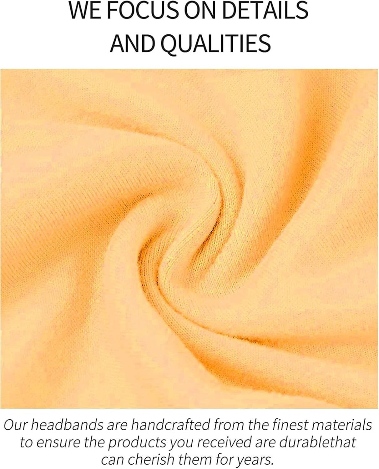 Elastic sweat absorb headband close detail design