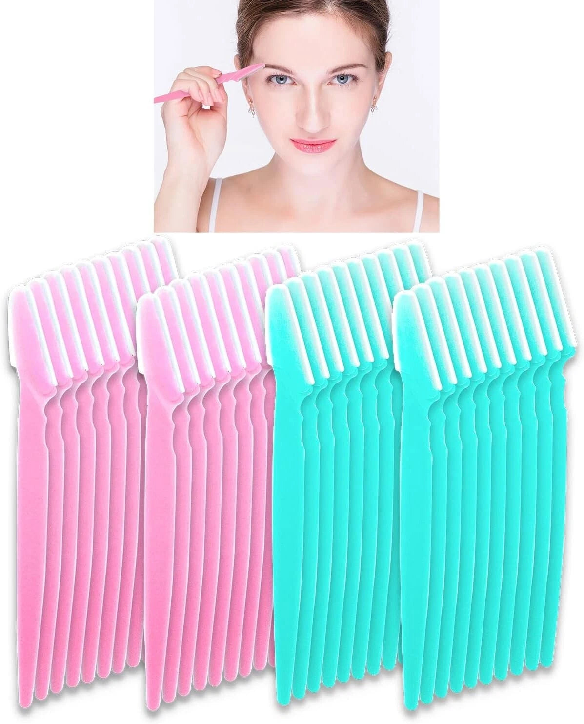 Eyebrow face shaver dermaplaning razor for smooth skin
