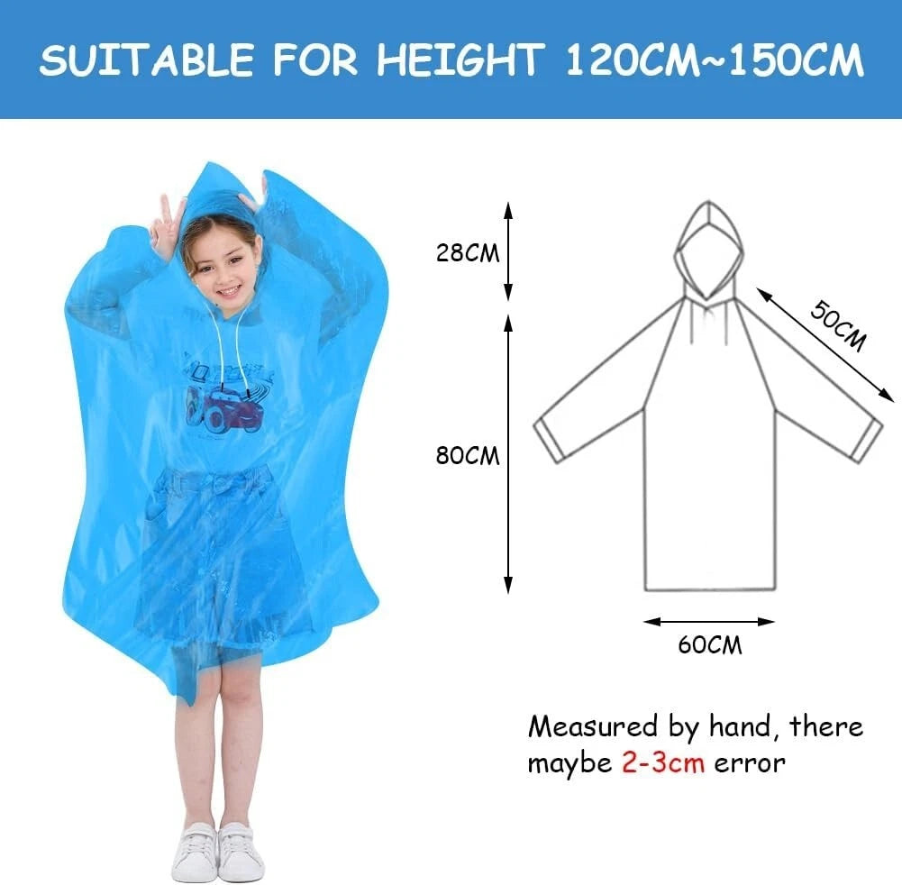 Festival rain coat providing protection during rainy weather