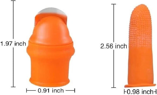 Finger cutter thumb knife gardening tool for vegetable harvesting
