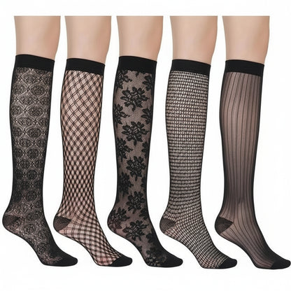 Breathable mesh fishnet stockings for comfortable wear
